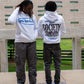 White & Blue Unchecked Hoodie DISTRESSED (Social Standards Collection)